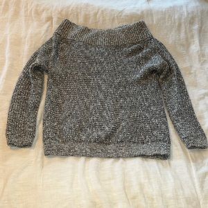 Off the shoulder knitted sweater. Great condition!